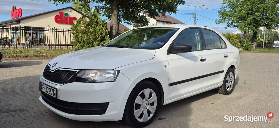 Skoda Rapid 12 MPI LPG 2014r Klimatyzacja isofix Nasielsk