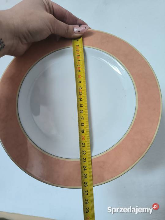 Ekskluzywna Porcelana BAVARIA Tirschenreuth 12 Talerze i talerzyki