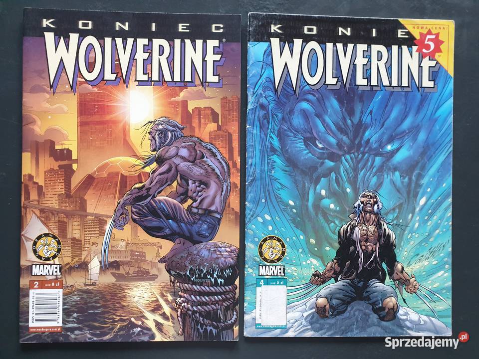 Wolverine Koniec 2 części Mandragora Marvel Gdynia