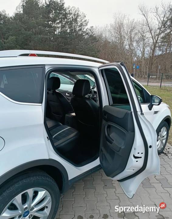 Ford Kuga 2011 20 TDCi 140 zadbany biały Bydgoszcz