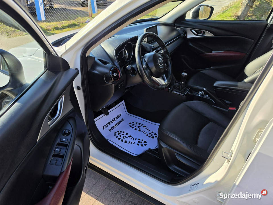Mazda CX3 Mazda cx3 15 diesel biała perła z Cielcza