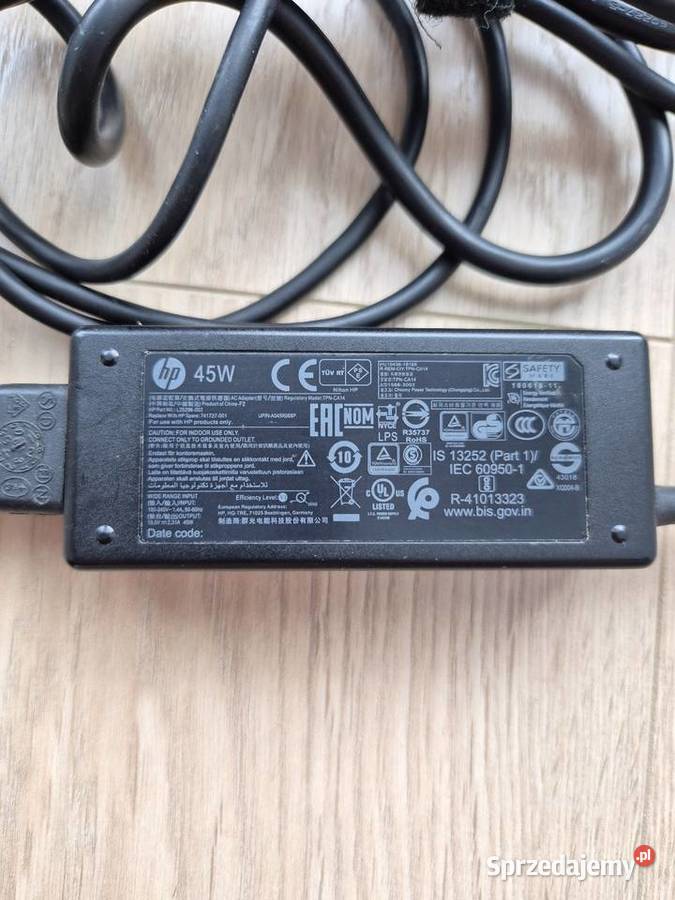 Oryginalny Zasilacz HP ładowarka 45W BLUETIP zasilacze Pozostałe