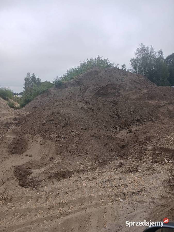 Ziemia ogrodowa piasek na zasypki fundamentowe