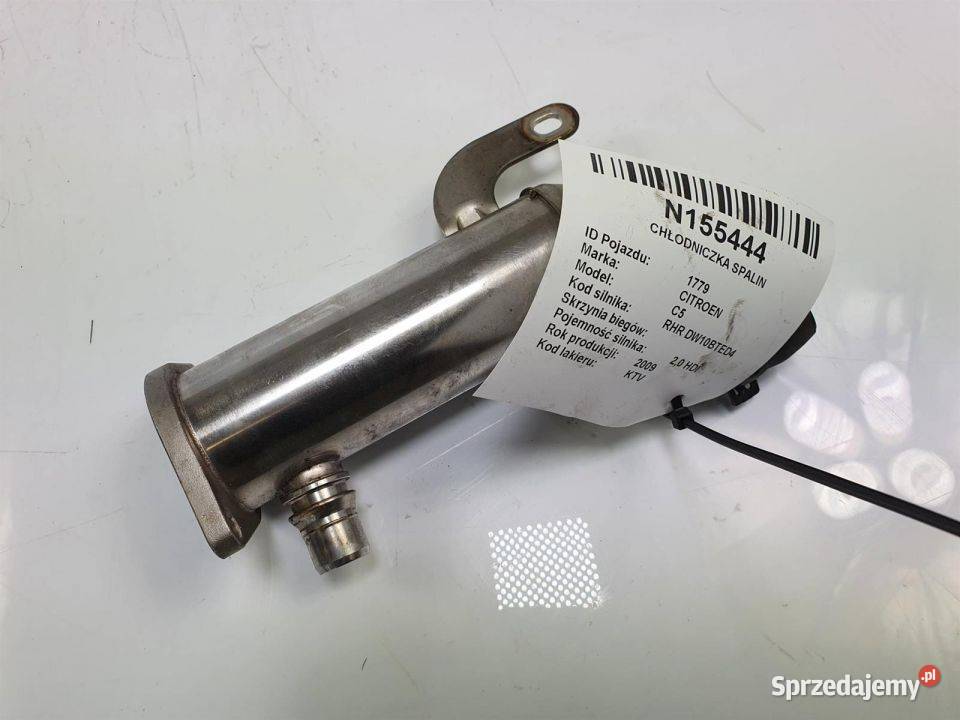CHŁODNICZKA SPALIN CITROEN C5