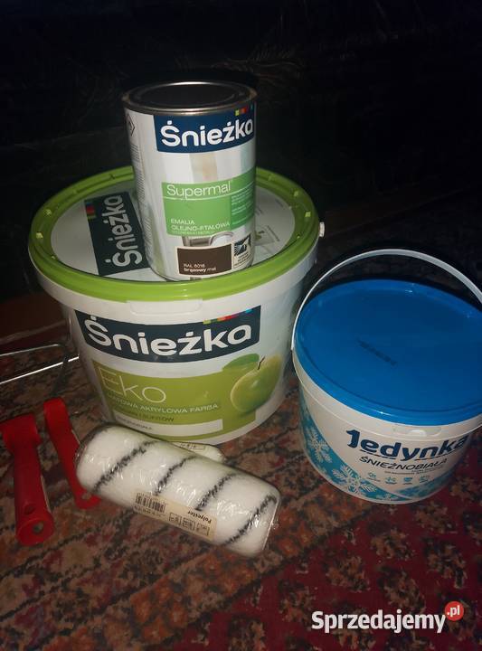 Farby i narzędzia zestaw Wykończenie Lubań sprzedam
