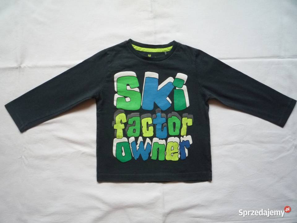 Cool Club r 98 Smyk Bluzka ciemno szara bawełna