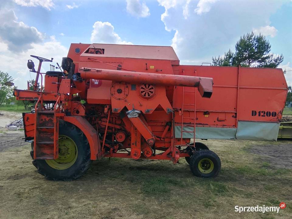 Kombajn zbożowy droningborg 1200 w oryginale Zbożowe