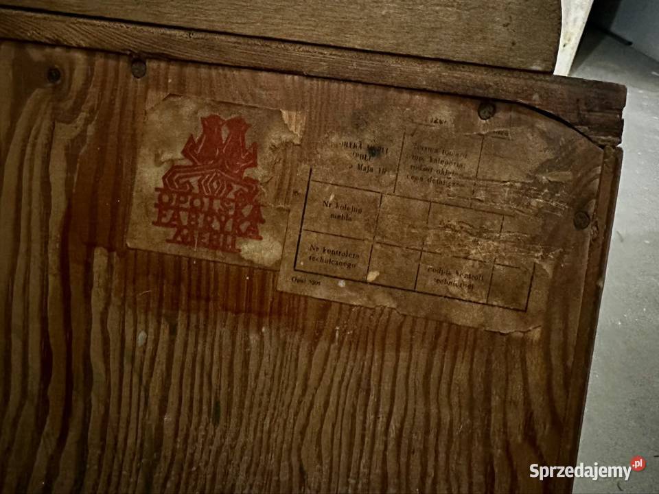 Stary mebel antyk toaletka szafka pod tv