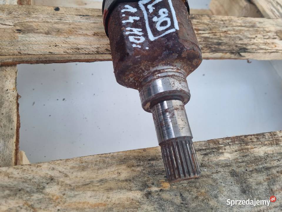 Peugeot 207 14 HDI PRZEDNIA LEWA lewy przód osobowe Układ napędowy Rudka sprzedam