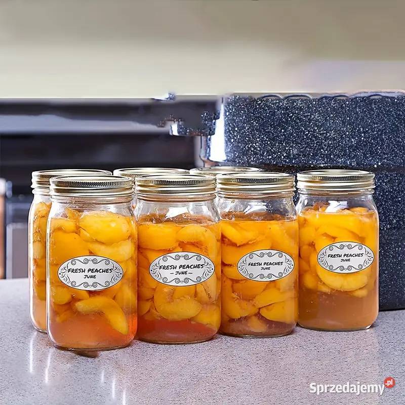 Naklejki Do Oznaczania Słoików 150 Samoprzylepne Płock