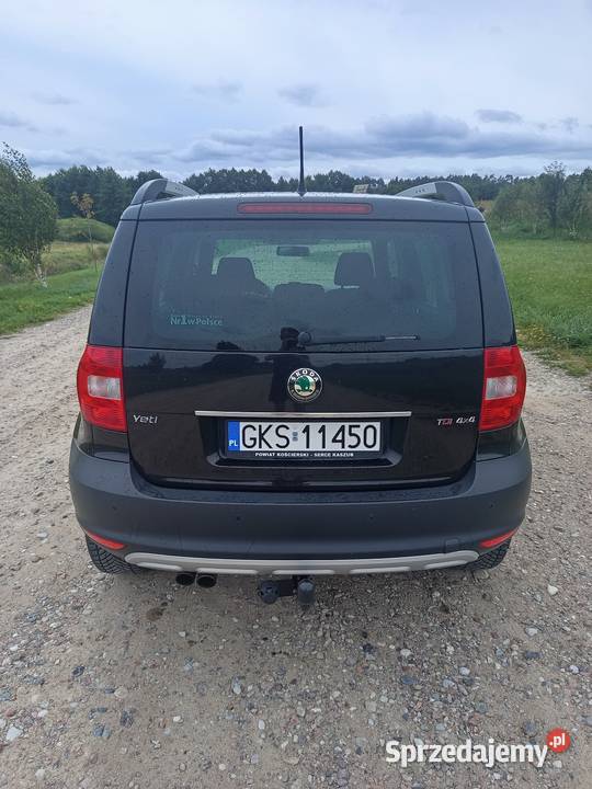 Skoda Yeti 4x4 170 20 TDI Samochody dostawcze Kościerzyna