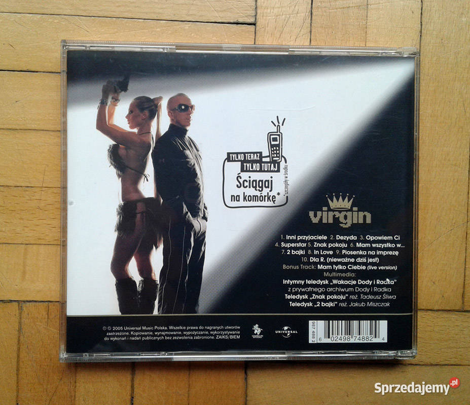Oryginalna płyta CD Virgin Ficca CD