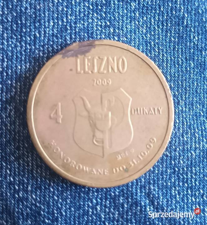 Moneta kolekcjonerska Leszczyńskie Byki Leszno