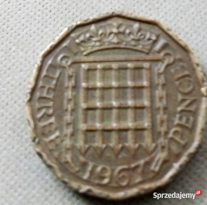 WIELKA BRYTANIATHREE PENCE1967 r 2 mazowieckie Legionowo