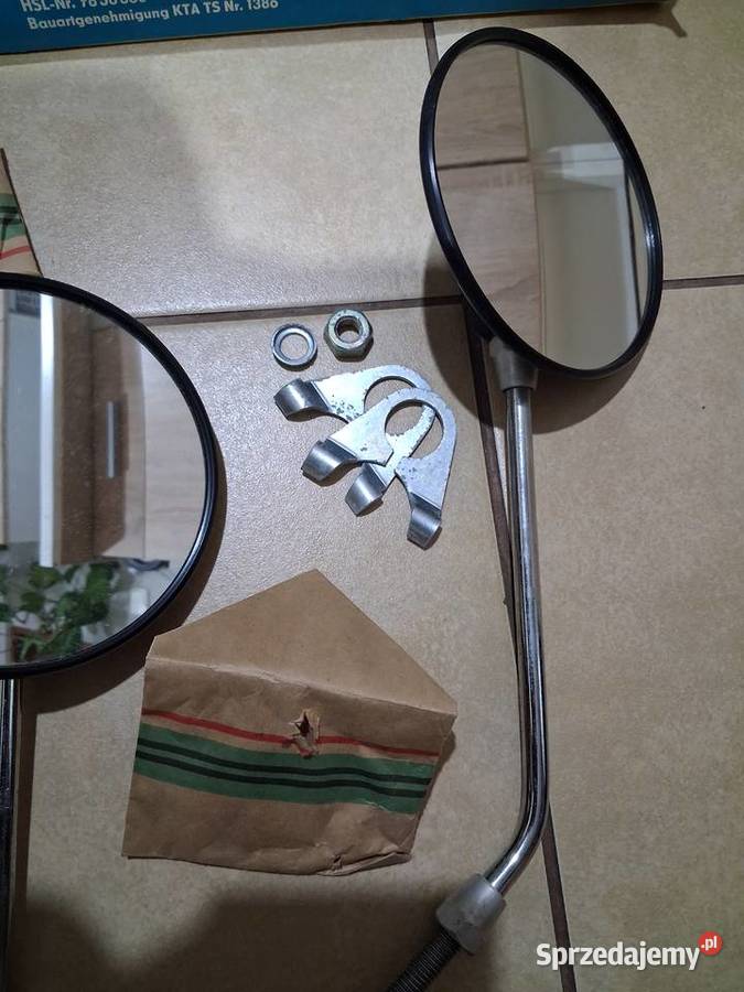 Orginalne lusterko ddr do MZ TS 125150250 Nowe