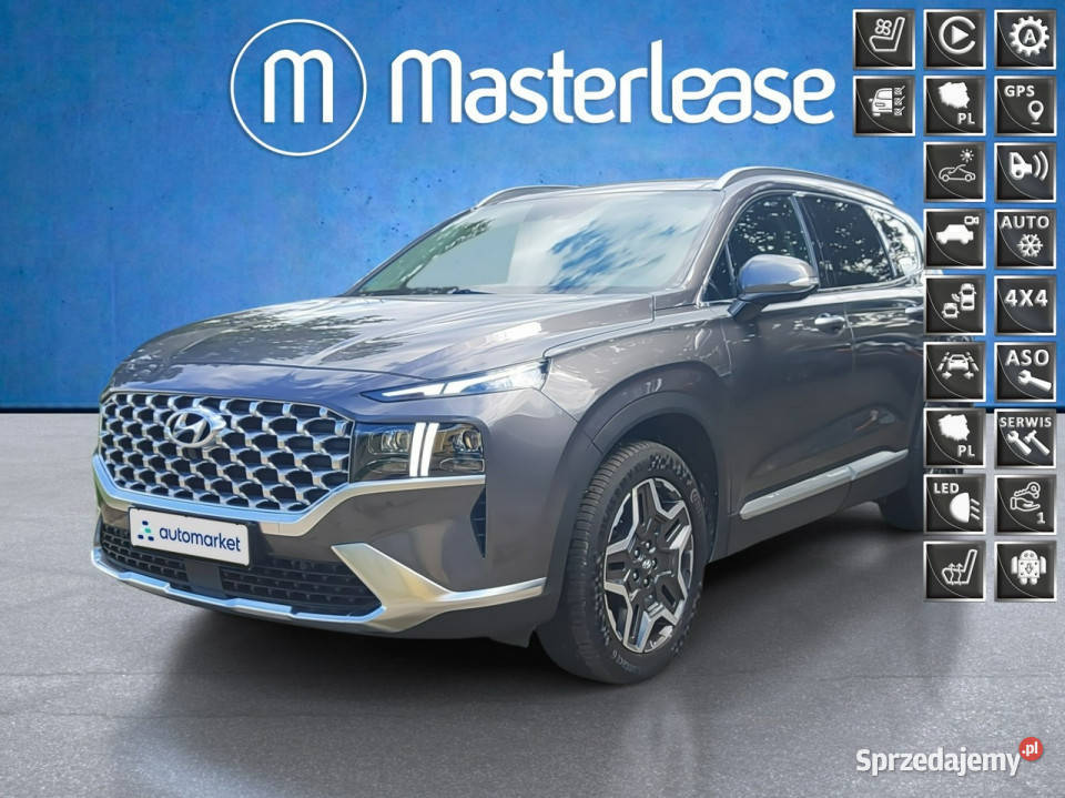 Hyundai Santa Fe 16 TGDI PHEV Platinum 4WD Z lakier metallic Warszawa