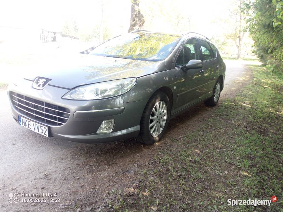 Peugeot 407 20 plus Gaz 2009r Automat 407 warmińsko-mazurskie Barciany