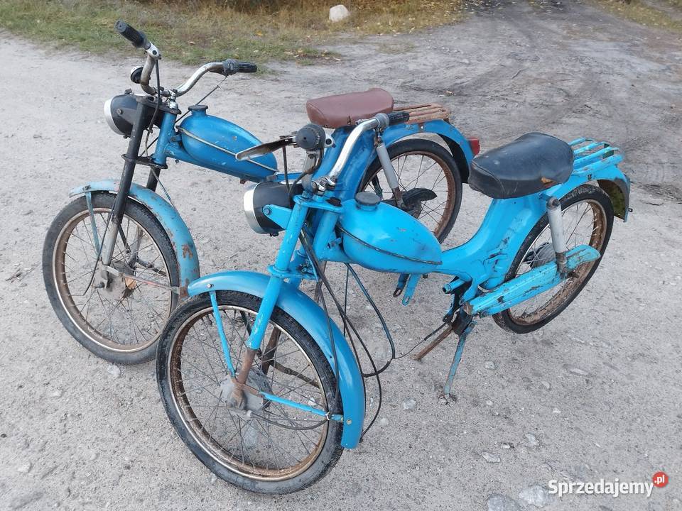 Dwa Motorowery Komar łańcuch