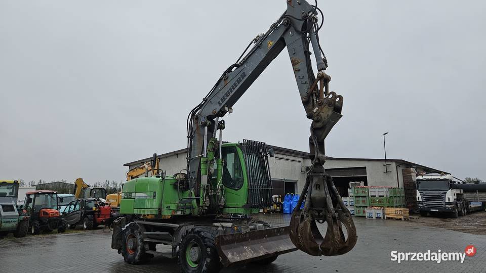 Koparka kołowa Liebherr A 316 Litronic chwytak Sochaczew