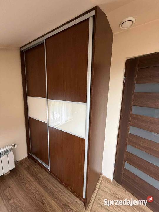 Zestaw mebli łóżko 1osobowe materac szafka nocna mazowieckie Wolanów sprzedam