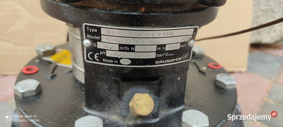 pompa Grundfos TPE 651802 AFA BUEE Nowy Tomyśl