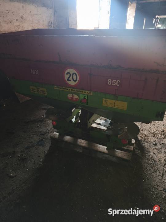 Rozsiewacz nawozów unia brzego mx850 2004r Radzyń Podlaski