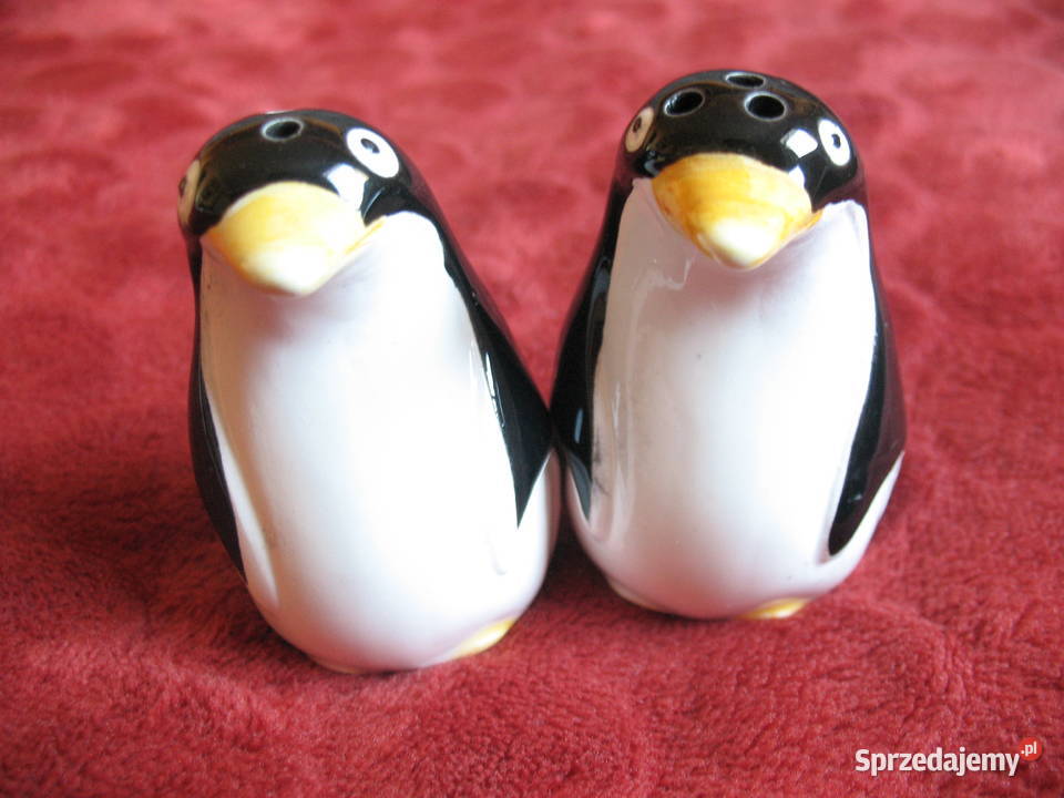 Sól i pieprz Pingwiny 6 x 4 x 4 Solniczka i Figurki i rzeźby Siedlce