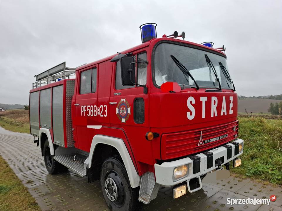 Magirus Deutz 192 4x4 Straż Pożarna Specjalne Kartuzy