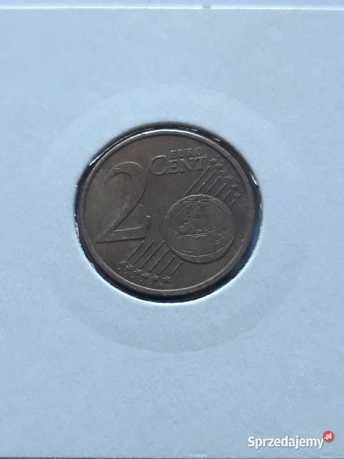 2 Eurocenty Francja 19992005 r Numizmatyka wielkopolskie Konin