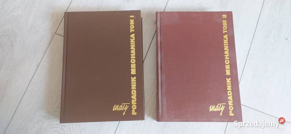 Mały Poradnik Mechanika TOM I i II technika, nauki techniczne Warszawa