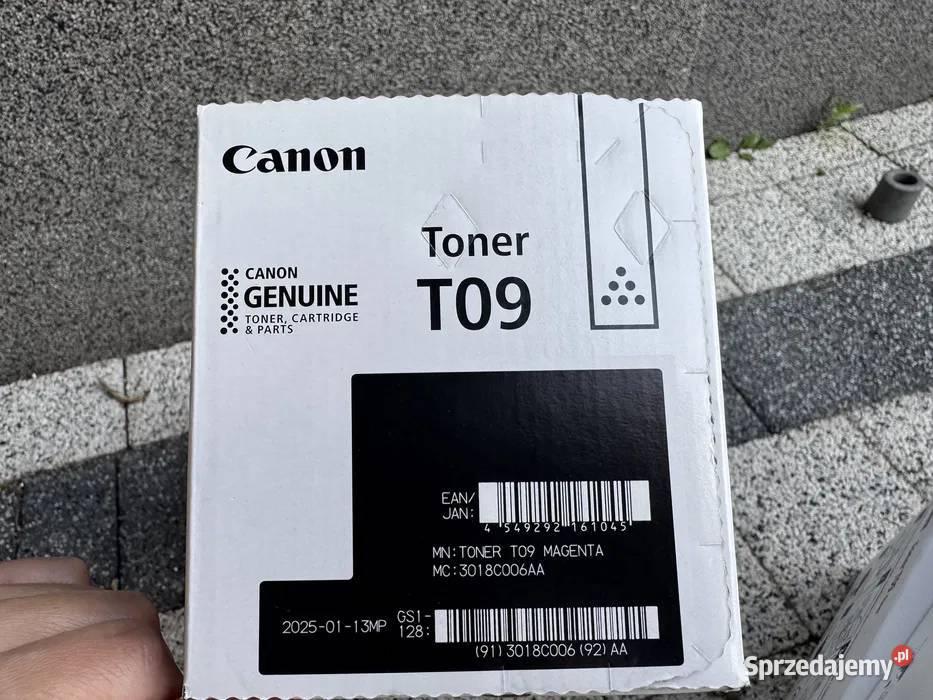 Toner Canon T09 kolor Magenta C1127 nowy laserowa Drukarki i skanery Żary
