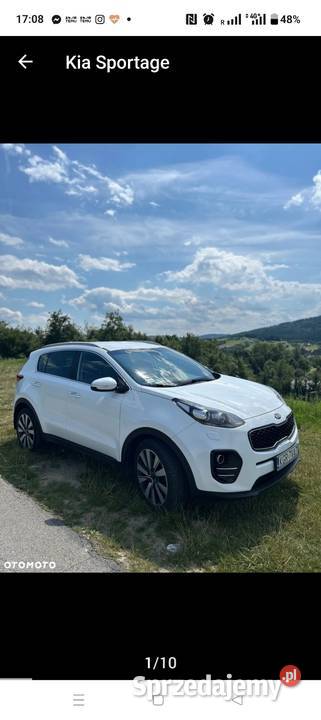 Kia 2016 uszkodzony przód Gorlice sprzedam