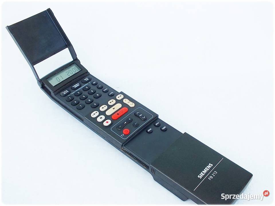Pilot Siemens FB213 do magnetowidów VHS z lat Żary