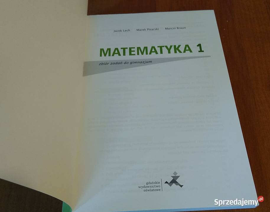 Matematyka z plusem 1 Zbiór zadań Jacek Lech Podręczniki