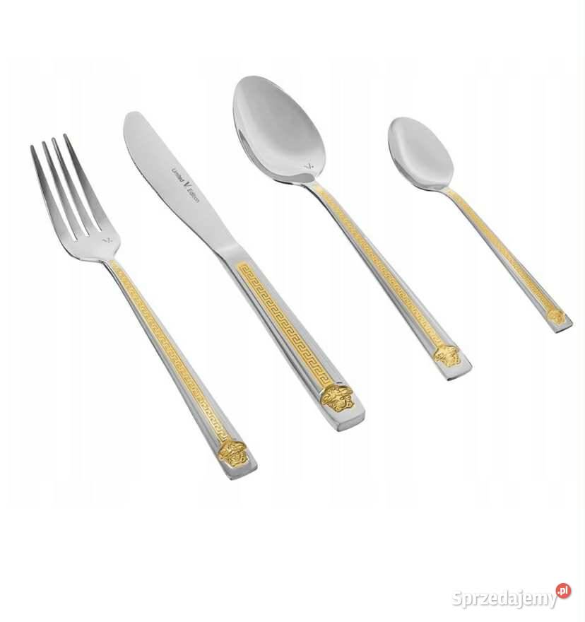 259 Walizka Versace sztućce 72 elementy na 12 Dom i Ogród śląskie Zabrze