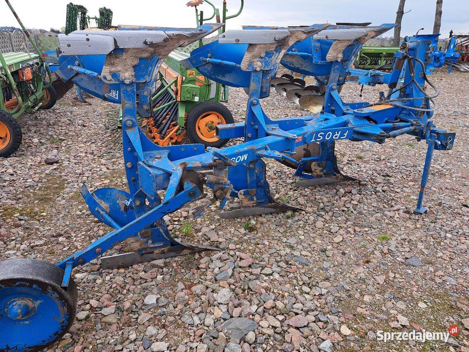 Pług obrotowy FROST MOSEL idealny stan lemken wielkopolskie Kłodawa