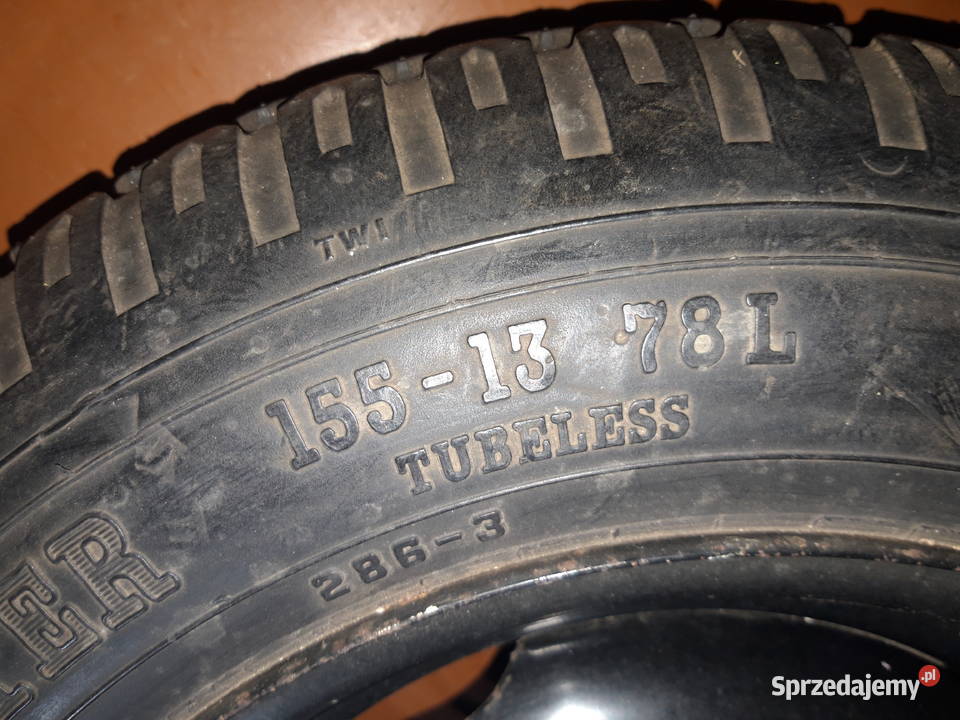 Koło zapasdojazd Volvo opona 155x13 Będzin sprzedam
