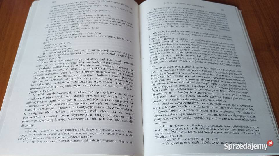 Badania lingwistyczne afazją Urbańczyk Rymut Gdańsk sprzedam