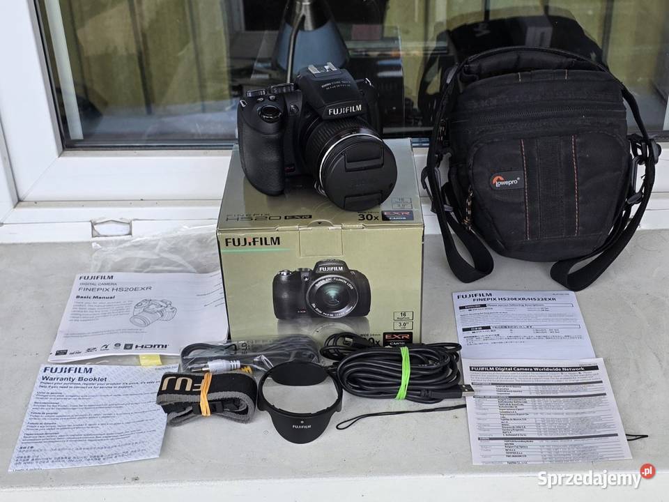 Sprzedam używany aparat fujifilm finepix HS20 Gdańsk
