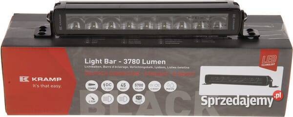 Lampa robocza długa LED 45W 3780lm prostokątna