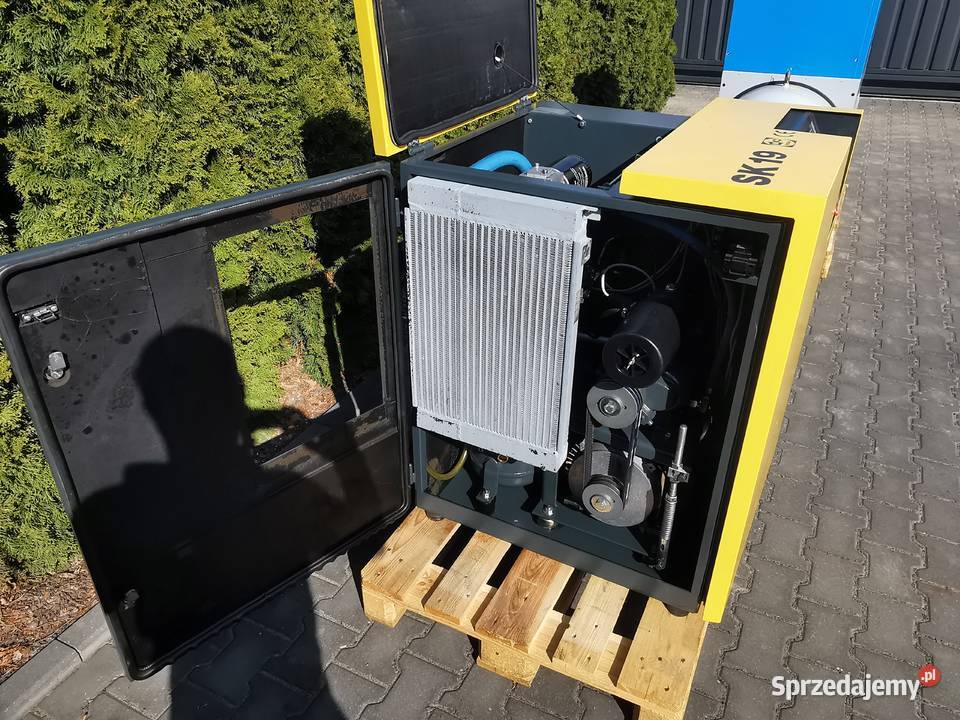 11kw 1900Lm KAESER SK19 kompresor śrubowy 8bar Borzęcice
