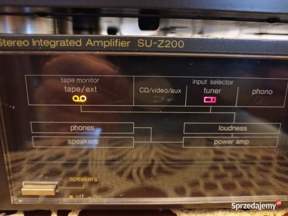 Wieża Technics SUZ200 i STG450 Amplituner i