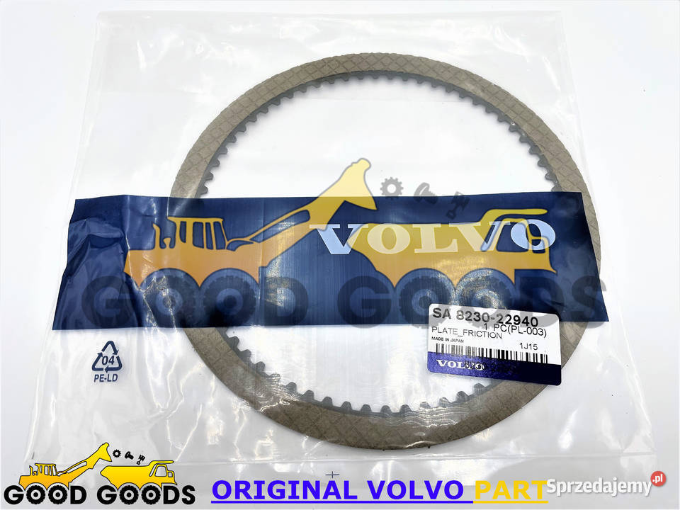 VOLVO TARCZE SILNIKA OBROTU 823022940 823022950 Władysławów