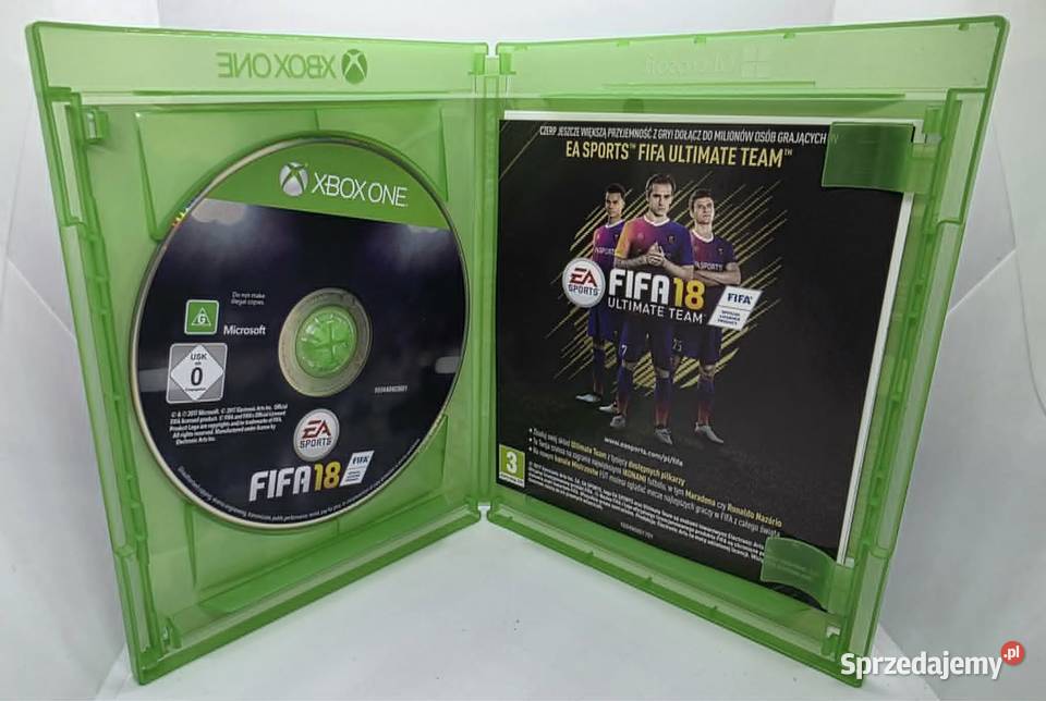 Gra Fifa 18 Xbox One sportowe warmińsko-mazurskie Elbląg