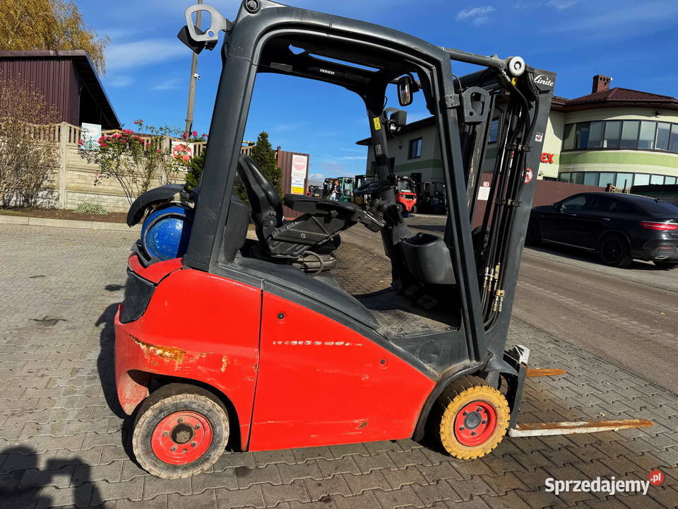 wózek widłowy LINDE H16T LPG 315m 16T wolny skok gaz Działoszyn