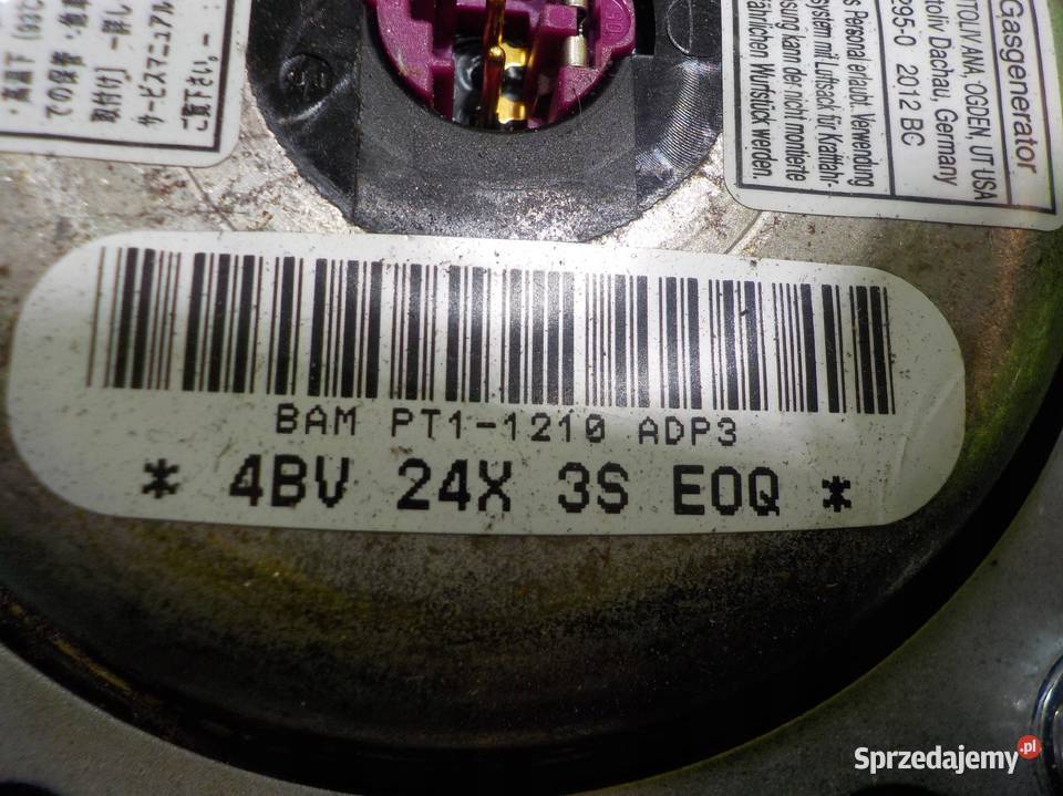 CITROEN C3 PICASSO 14 VTI 12r AIRBAG poduszka Suków