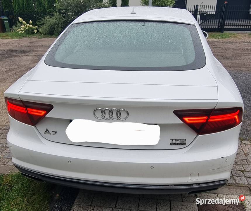 Zderzak Tył Audi A7 C7 lift S line Zderzaki Police