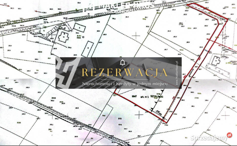 Działka 3001 m2 z warunkami zabudowy Węgielnia asfalt sprzedam