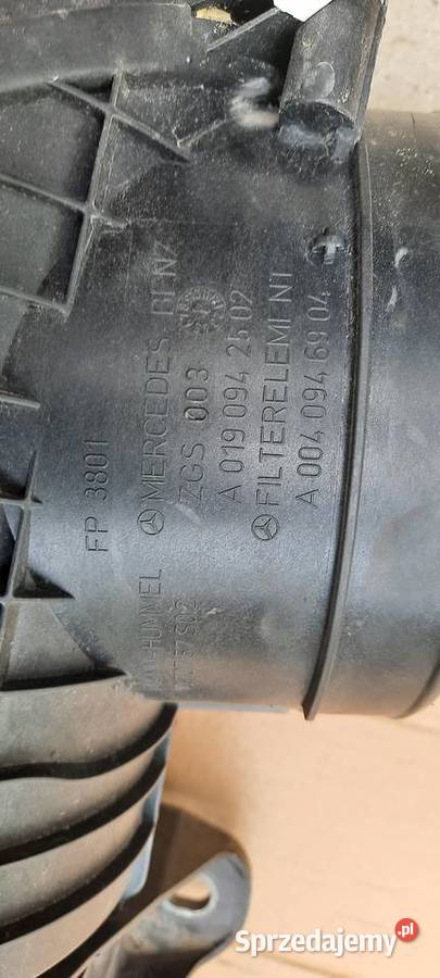 OBUDOWA FILTRA POWIETRZA MERCEDES ACTROS MP 4 świętokrzyskie Staszów sprzedam