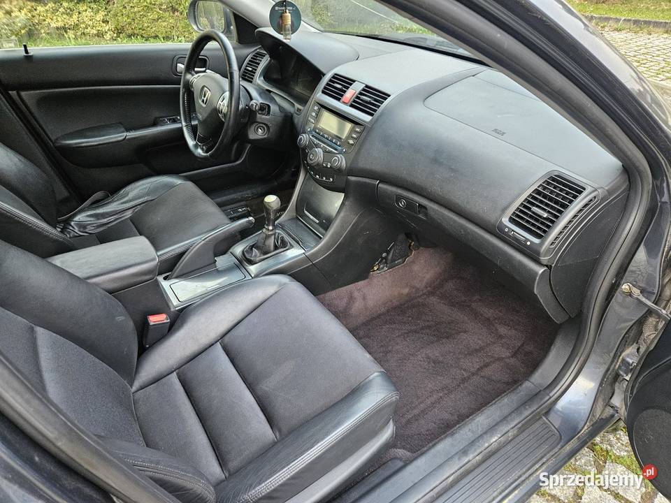 Honda Accord VII 2004r Alu 18 Półskóra Tanio Rok produkcji 2004 małopolskie sprzedam